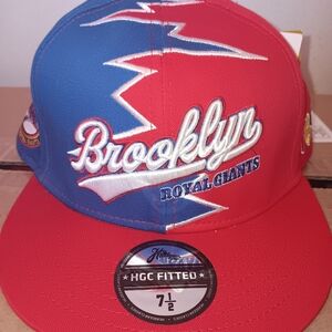 Brooklyn Royal Giants Red and Blue Cap Size 7 1/2